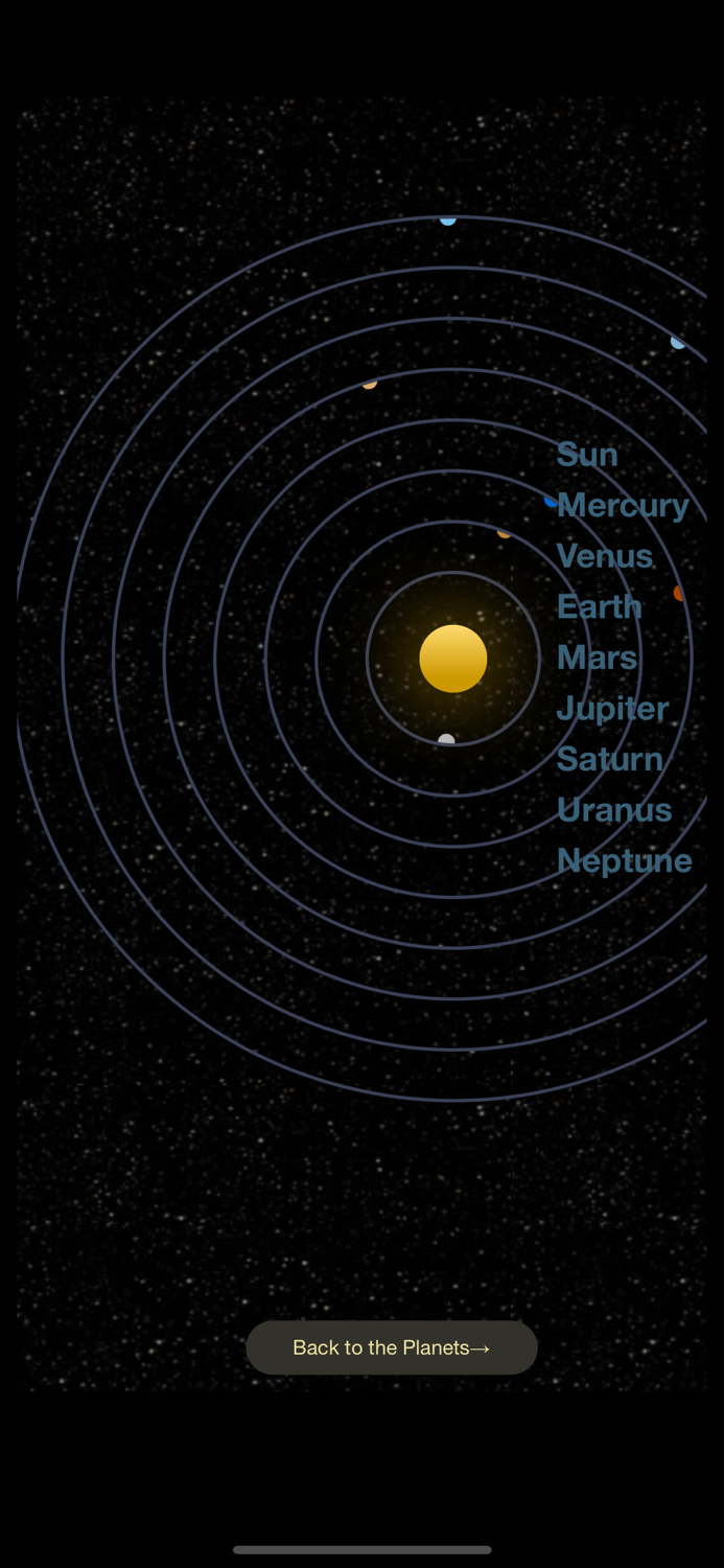 Solar System Journey - School