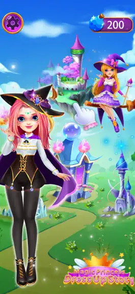 Game screenshot Magic Princess Dress Up Story mod apk