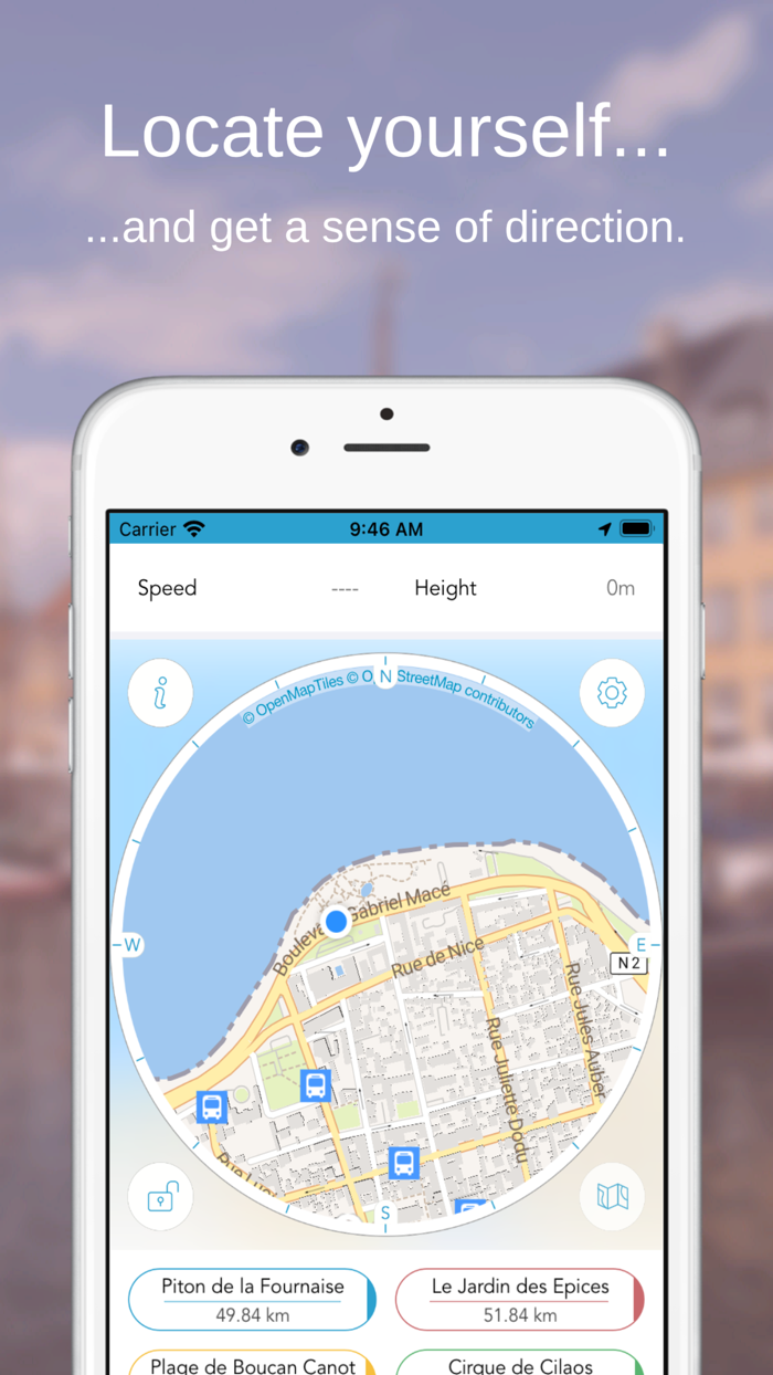 La Réunion OffLine Map