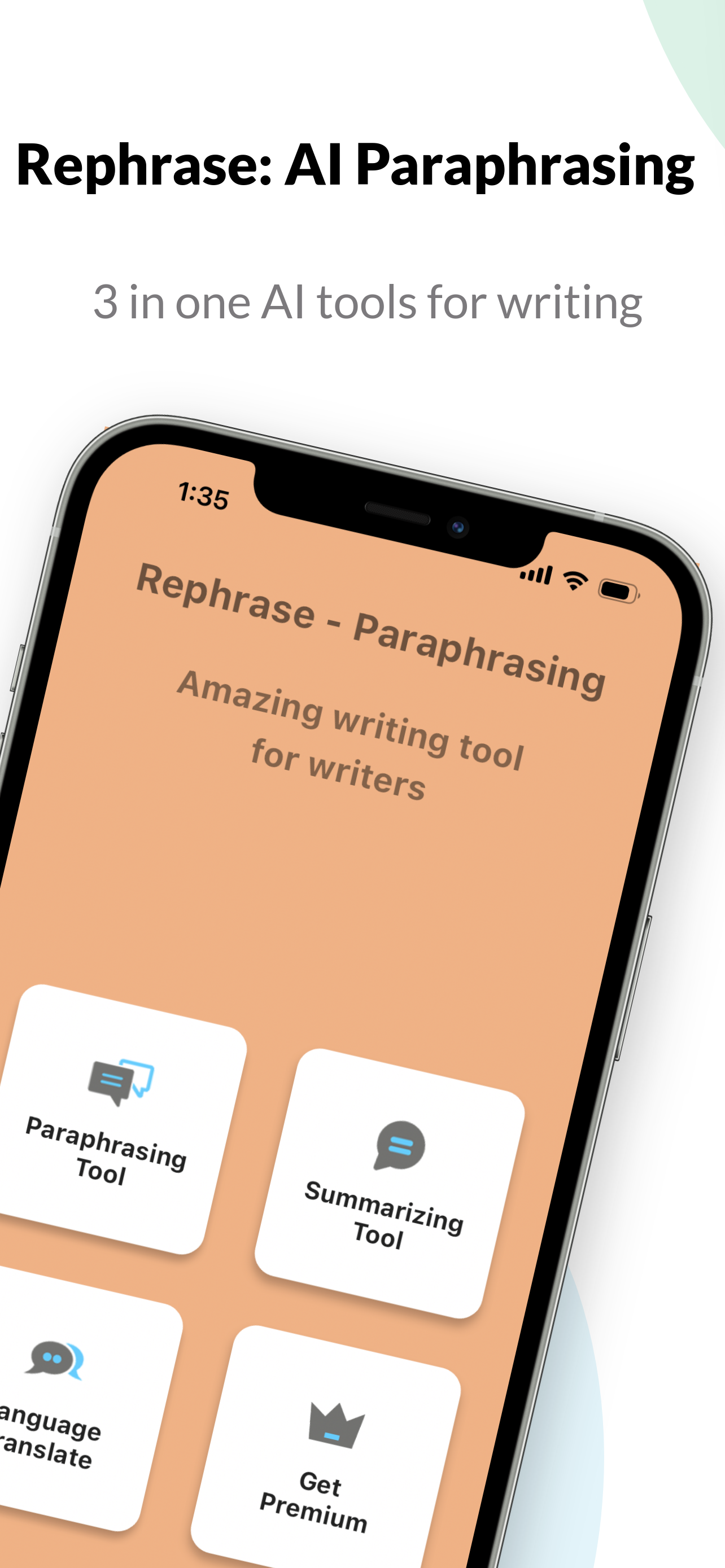 Rephrase: AI Paraphrasing Tool