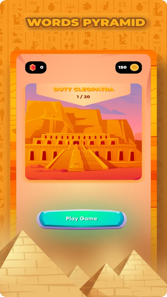 #3. English Game Pyramids (iOS) 由: Rast Mobile Bilgi Teknolojileri Yazilim Hizmetleri Tic Ltd