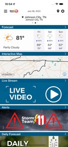 WJHL Weather App screenshot #1 for iPhone