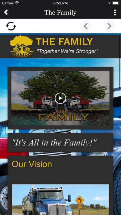 The Family App Screenshot