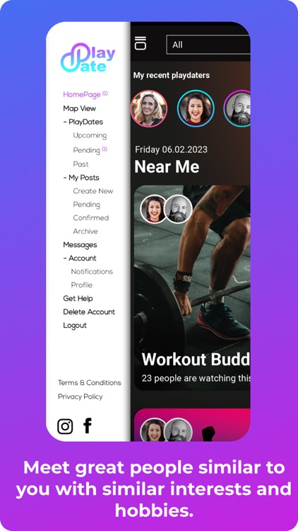 PlayDate : Meet Great People screenshot-3