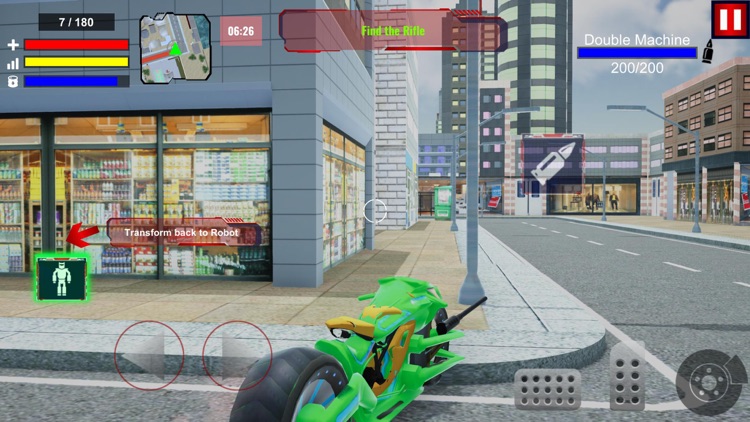 Bat Robot Transform Games screenshot-3