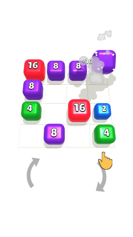 #6. Blocks Merge! (iOS) Podle: Serenico Labs