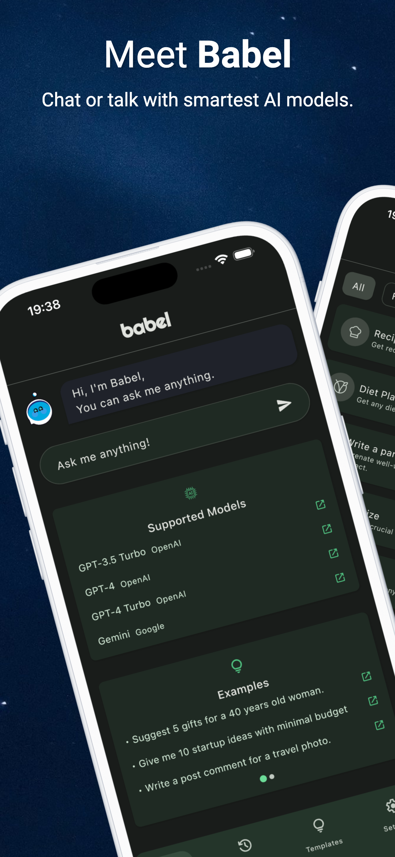 Babel AI Chat &Talk &Translate