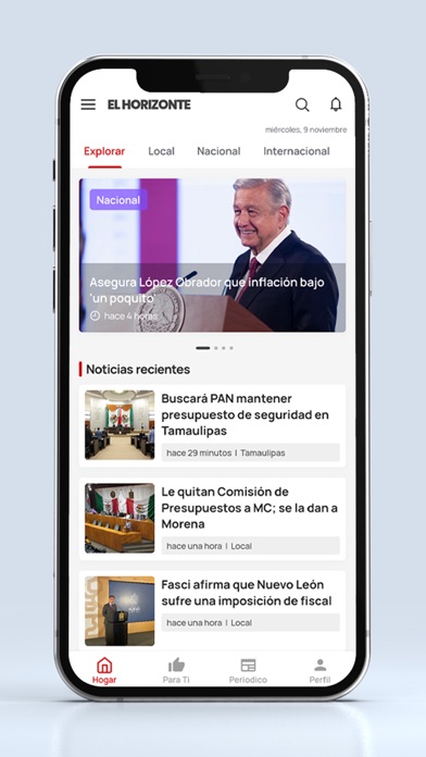 EL HORIZONTE - Noticias Screenshot