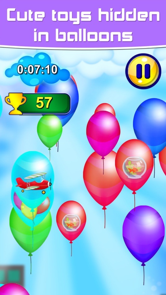 #3. Balloon Pop - Balloon Game (iOS) Podle: VIET NAM YDC COMPANY LIMITED