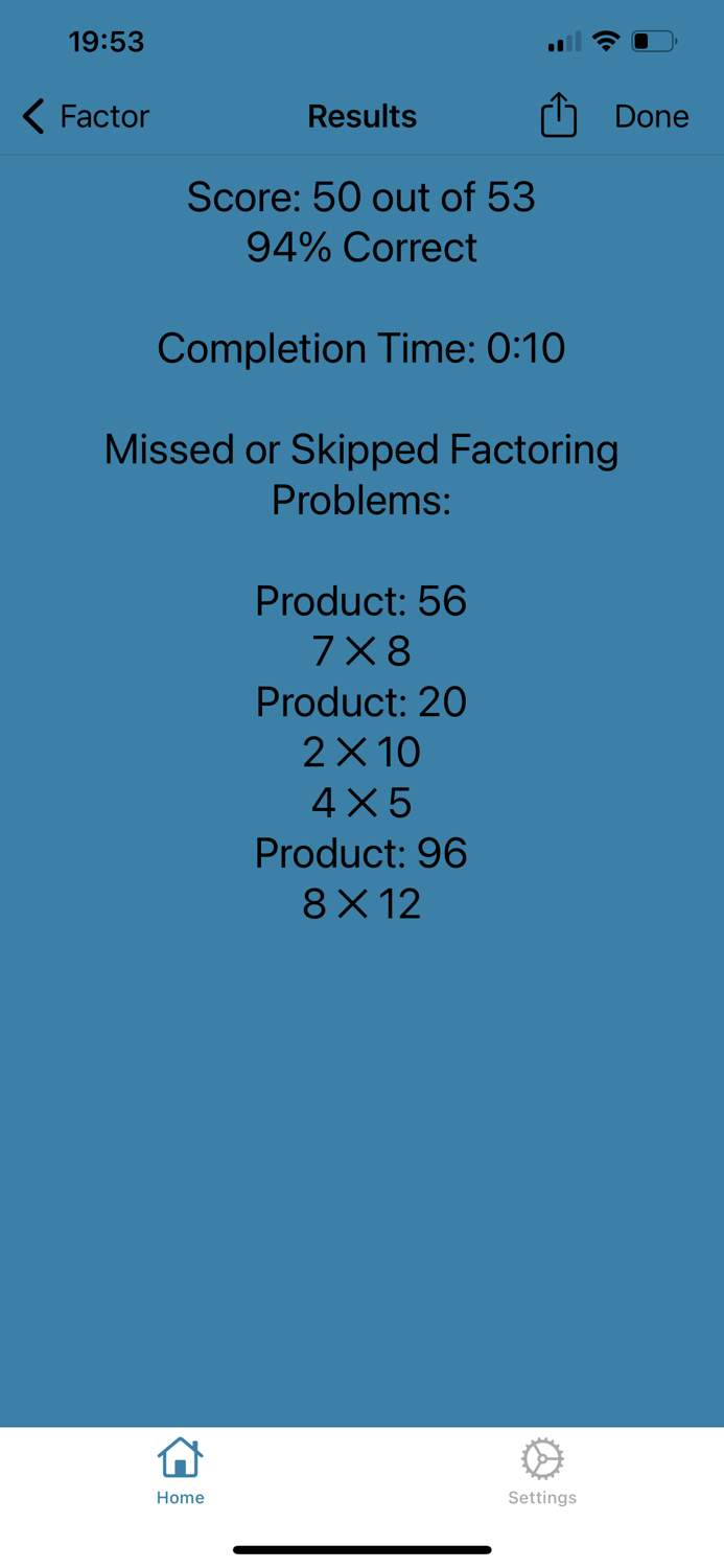 Fusion Math Fast Facts