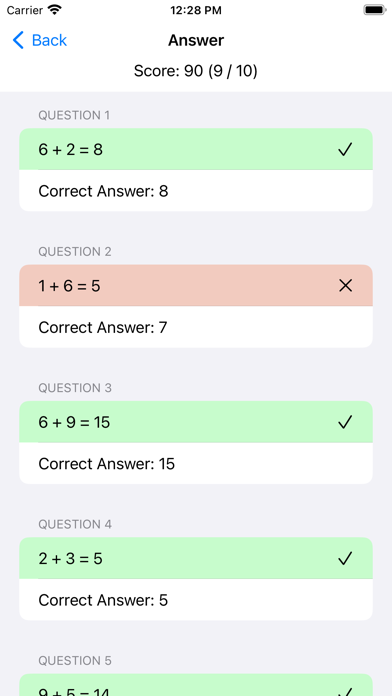 BasicMathsEx Screenshot