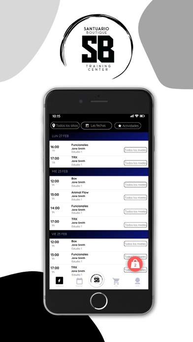 Santuario Boutique Screenshot
