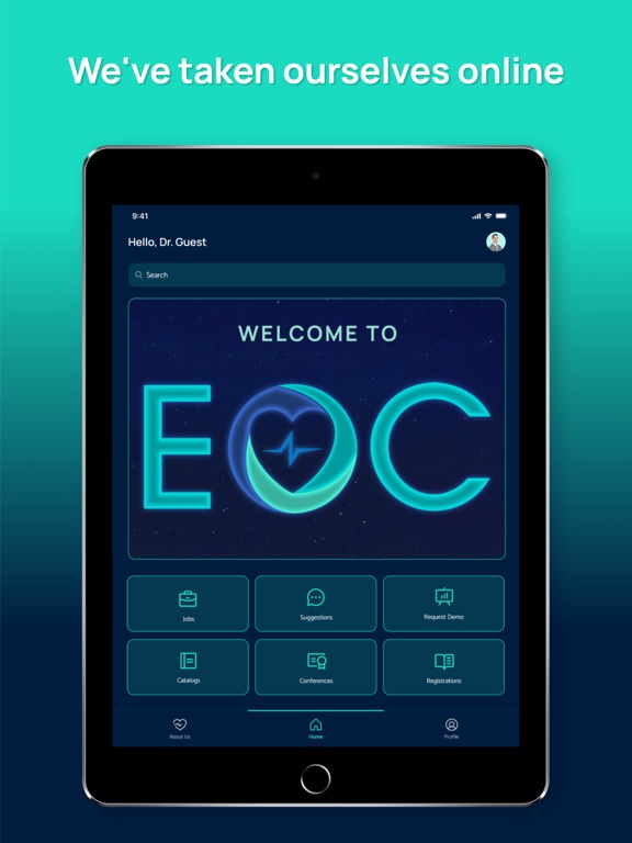 EOC Medical iPad screenshot 1 - Medical app