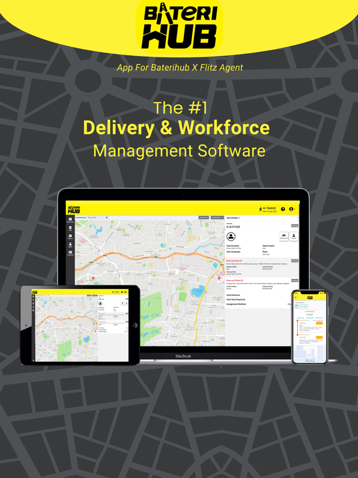 BateriHub x Flitz Agent