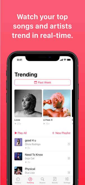 ‎PlayTally: Apple Music Stats Screenshot