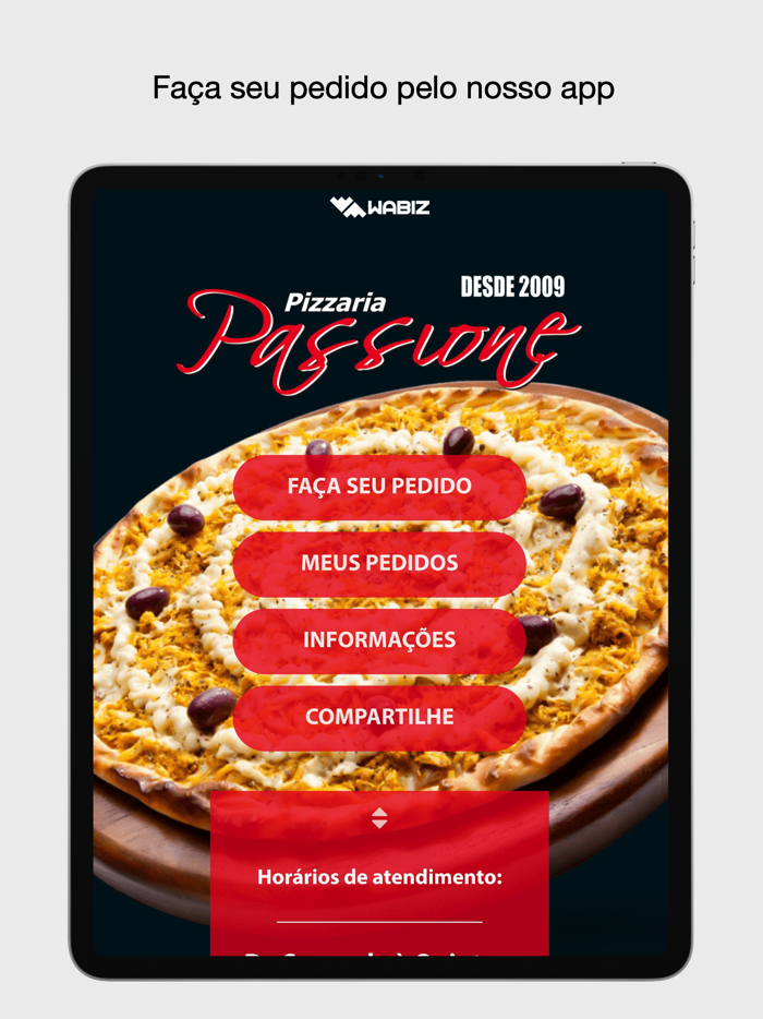 Pizzaria Passione App