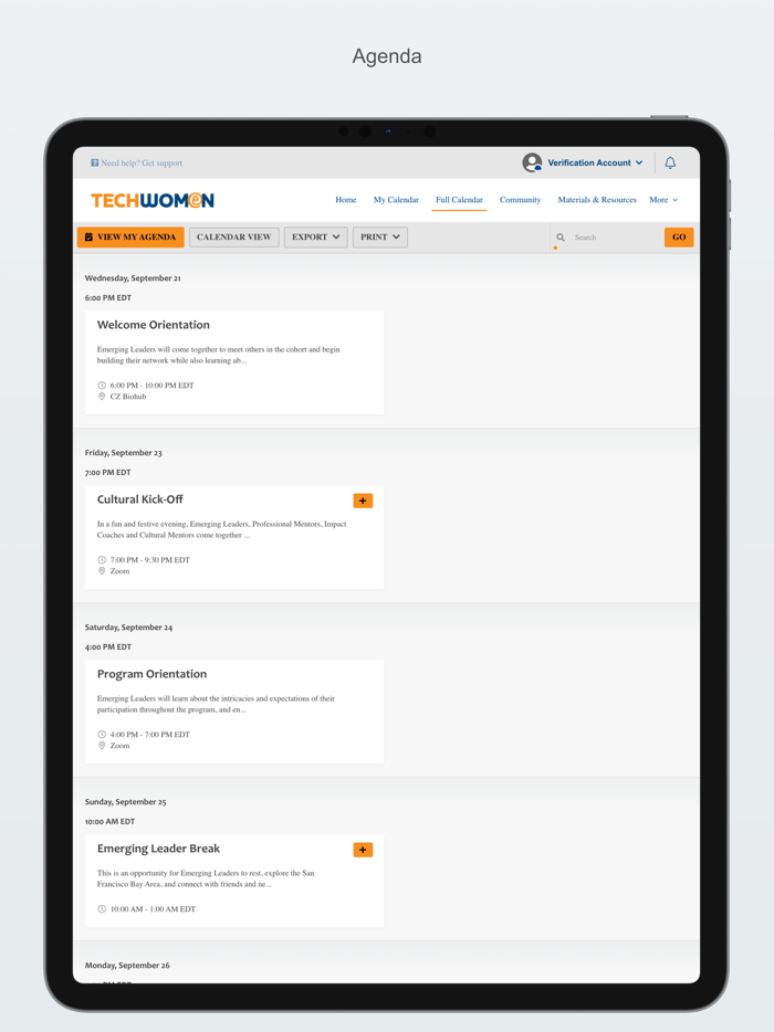 TechWomen Program 2022