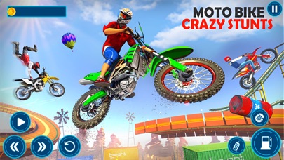 Moto Bike Stunt Racing Game screenshot 1