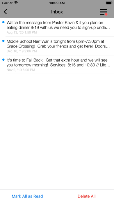 Grace Crossing Baptist Church Screenshot