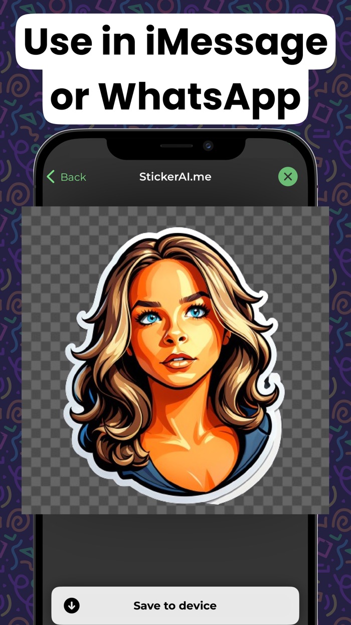 Face to Sticker StickerAI.me