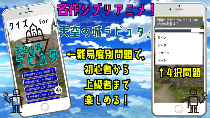 クイズ検定 for 天空の城ラピュタlaputa