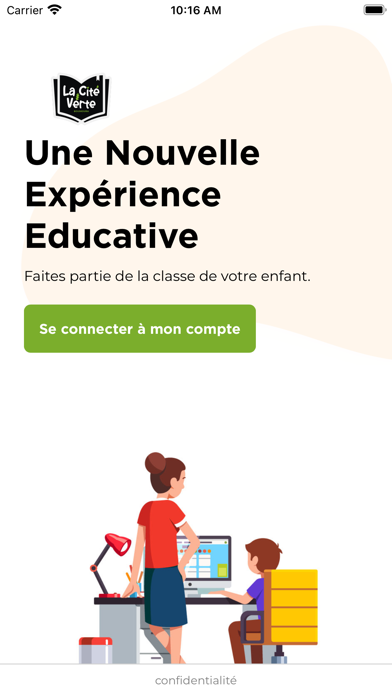 Groupe Scolaire La Cité Verte Screenshot