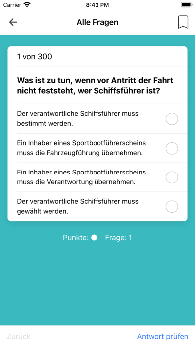 Sportbootführerschein Binnen Screenshot