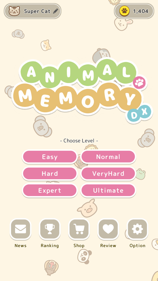 #1. Memory Games with Animals DX (iOS) 由: Tatsuhiro Yamashita