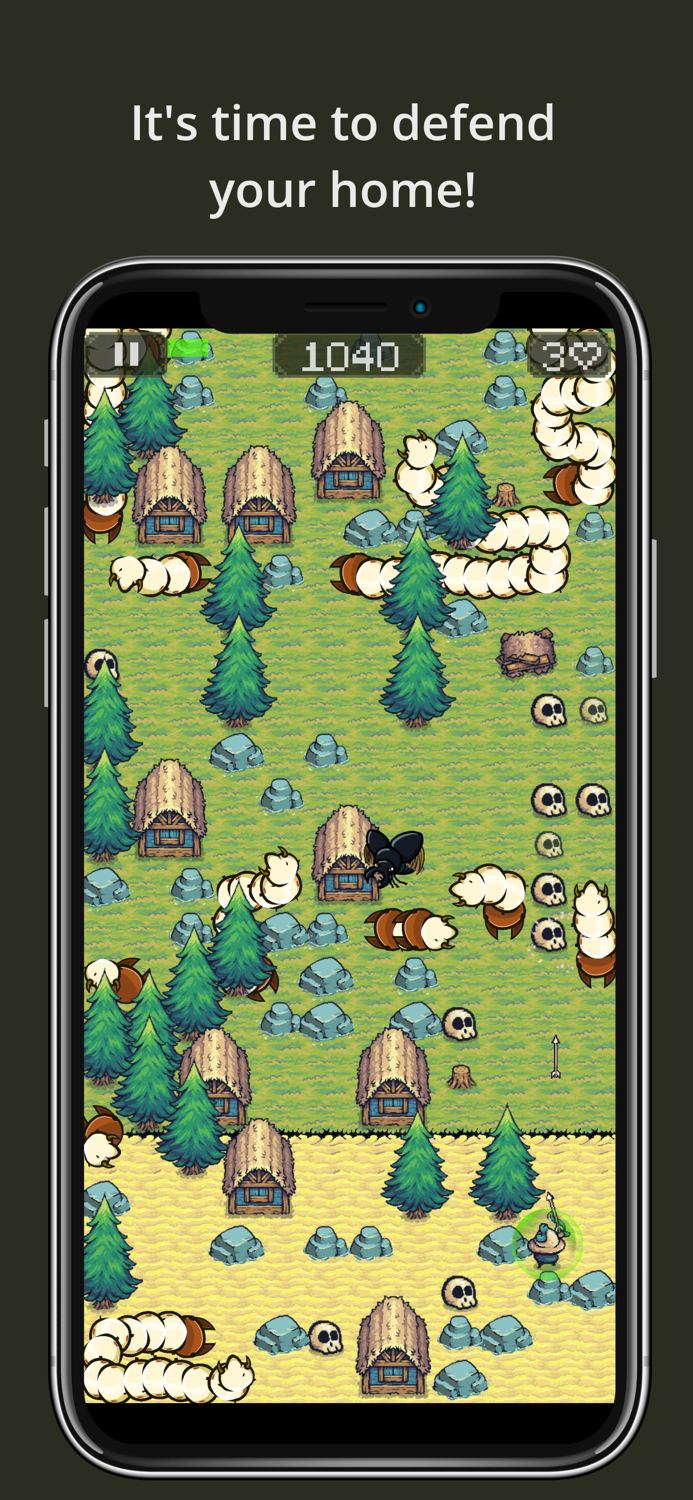 Larva Attack Defend Your Home