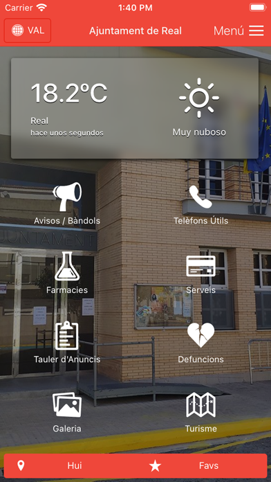Ajuntament de Real Screenshot