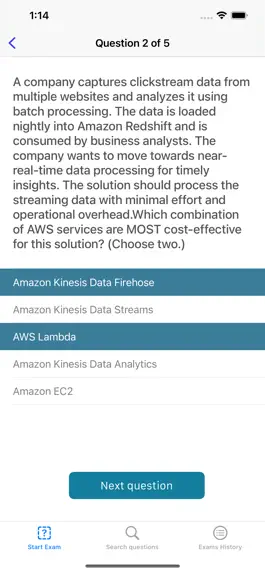 Game screenshot AWS SAA hack