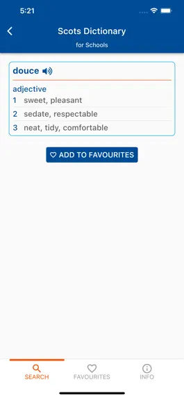 Game screenshot Scots Dictionary for Schools mod apk