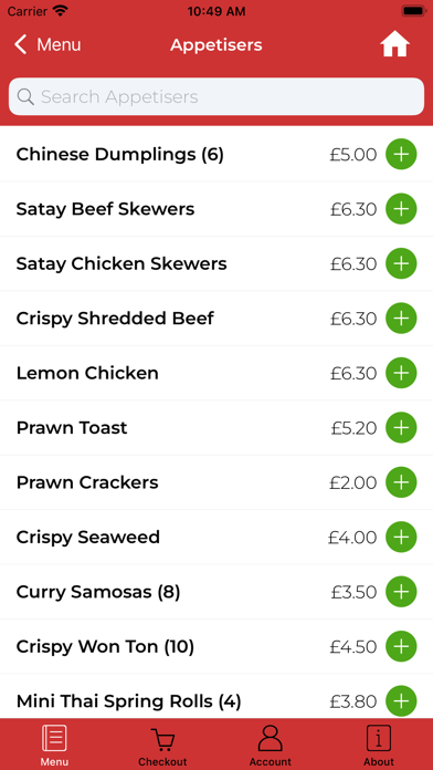 New Season Chinese Takeaway Screenshot
