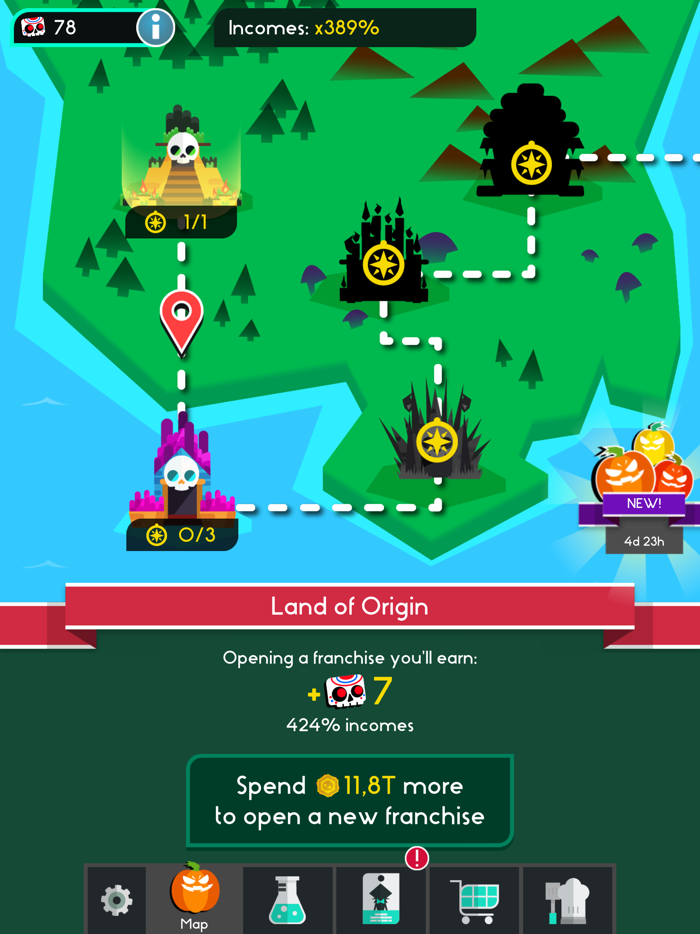 Death Idle Tycoon Clicker Game