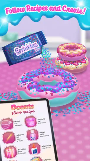 Captura de pantalla de Slime Girlfriends™ Juegos Slim en iPhone 6