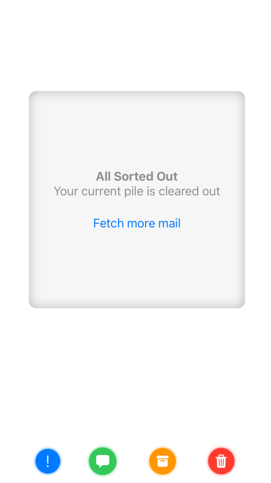 #3. Mailsort: Swipe to Sort Mail (iOS) 来自: Jordan Troutman