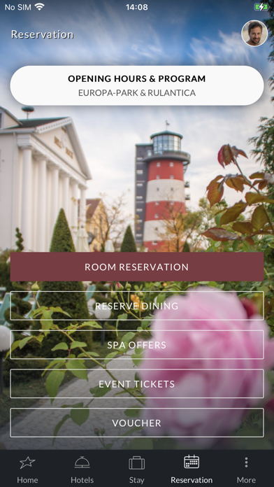 Europa-Park Hotels Screenshot