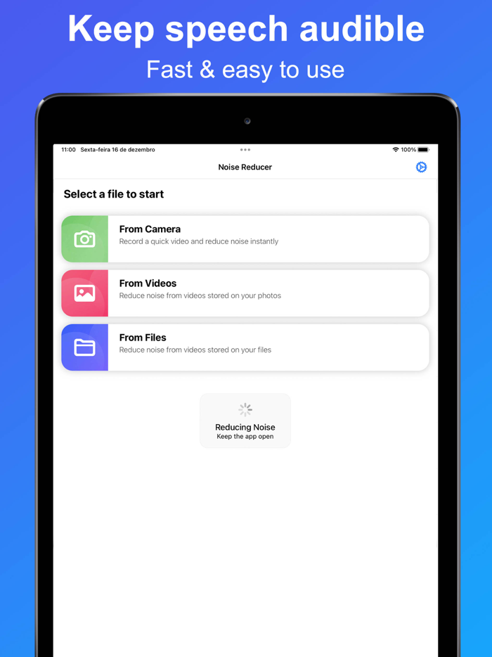 Noise Reducer - audio enhancer