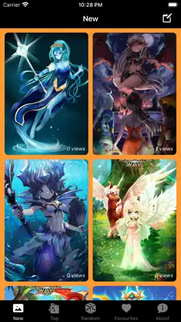 Game screenshot Summoners Sky Arena Wallpaper apk