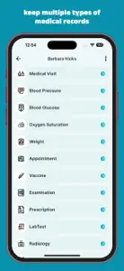 HealthDiary: Medical History screenshot #3 for iPhone