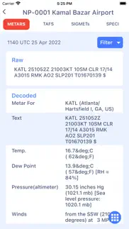 aviation met nepal (beta) iphone screenshot 4