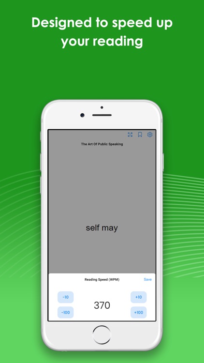 Spreeder - Speed Reading screenshot-3