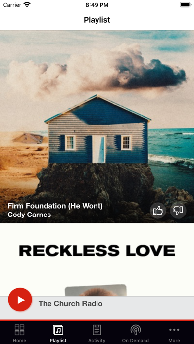 The Church Radio Screenshot