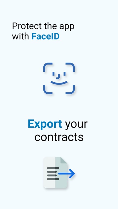 Contrax - Subscription Manager Screenshot
