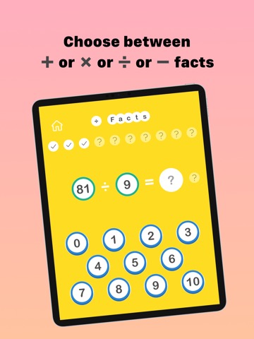 Maths Facts : number bondsのおすすめ画像1