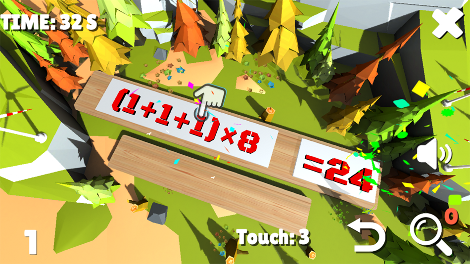 #3. Math24-3DPuzzle (iOS) 由: Shanghai Niwei Digital Technology Co., Ltd.