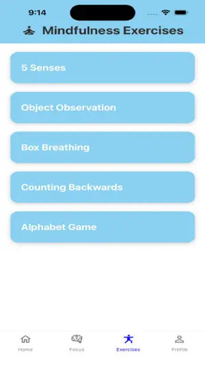 Mindfulness Zone screenshot 1