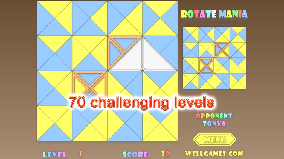 #1. Rotate Mania: Puzzle Game (iOS) От: Absolutist Ltd