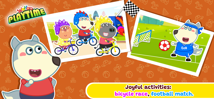 Wolfoo Playtime School Story