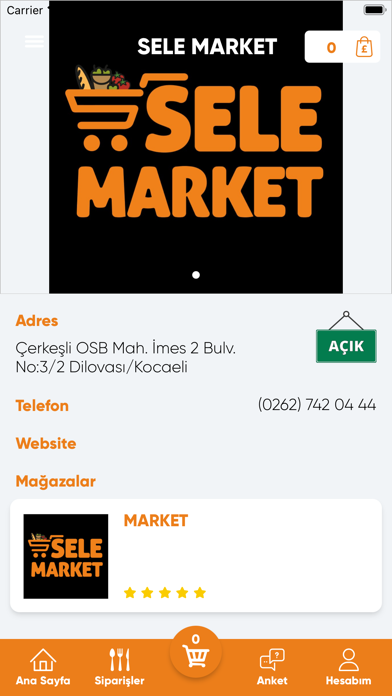 Market Sele Screenshot